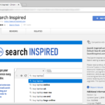 Search Inspired Chrome Web Store Page